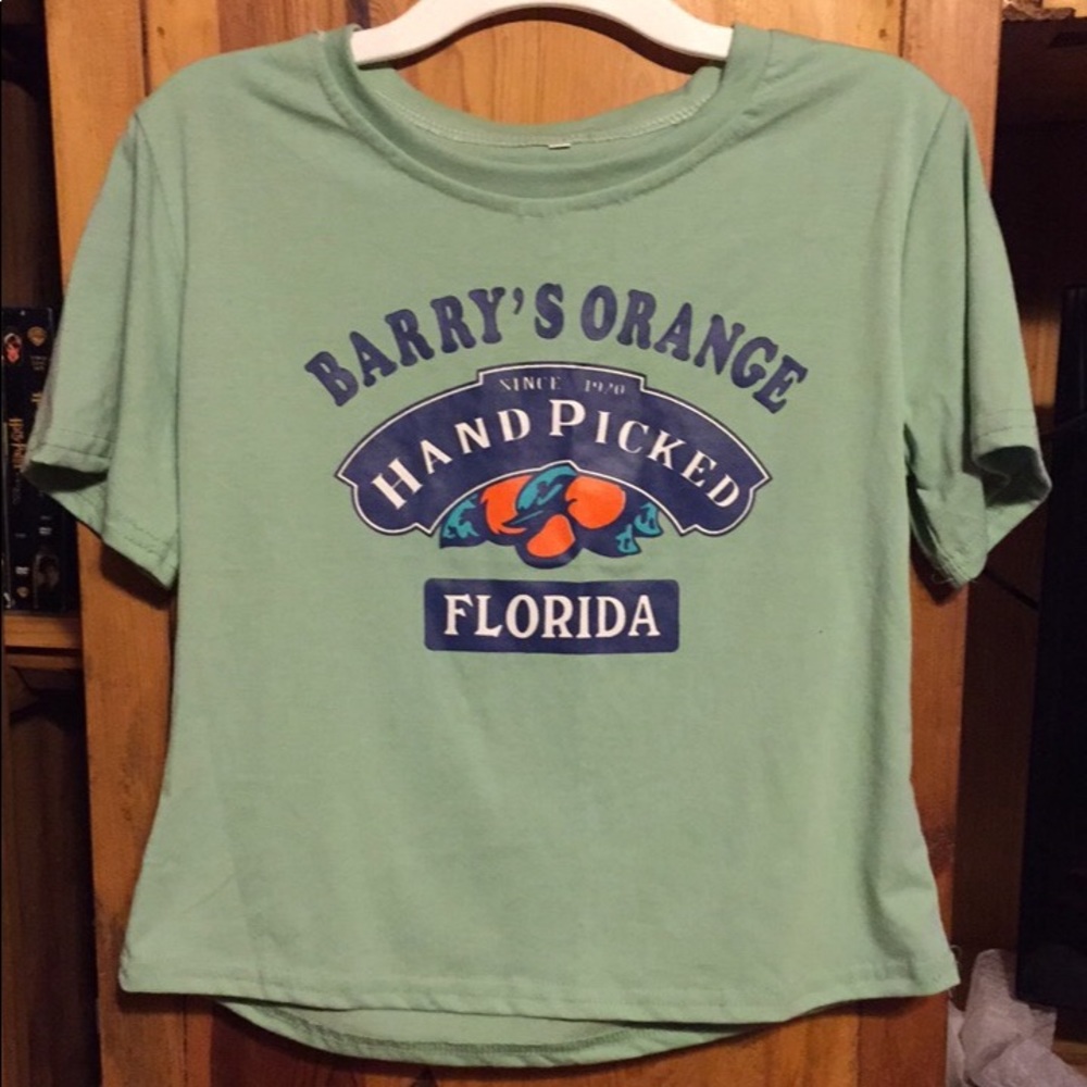🌻 5/$15: Florida Oranges Crop Top